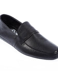 Black Leather Home Type Men's Shoes Slippers